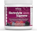 Jigsaw Health Electrolyte Supreme | Broad Spectrum of Electrolytes + Trace Minerals | Berry-Licious Flavor | 60 Hizmet (Jar)
