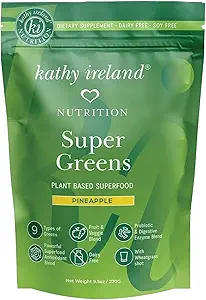 Plantive Super Greens Toz Mix, Pineapple, 9.5oz
