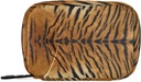 Animal Tiger Print Pill Box 7 Günlük Pill Case Travel Pill Organizer Bag with diamond Weekly Case Compact Boyut for Vitamin Supplement Holder