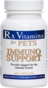 Hayvanlar için Rx Vitaminleri Köpekler ve Kediler için Destek - Immune Sistem Desteği - Beyin Fonksiyonlar Kass Stres & Ağlama - 60 Capsules