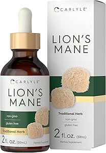 Carlyle Lions Mane Mushroom Supplement 