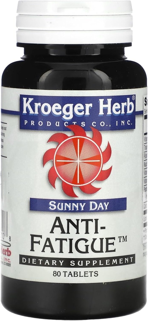 Kroeger Herb Anti-Fatigue, 80 Kont
