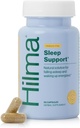 Hilma Sleep Aid Magnezyum & L-Theanine, Natural Sleep Aids for Adults to Help You Fall Asleep and Stay Asleep Melatonin-Free, Non-Drowsy Next Day Formula, 50 Vegan Capsules