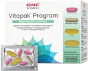 GNC Γυναικείο πρόγραμμα υποστήριξης της εμμηνόπαυσης Vitapak, πλήρης διατροφή 4 προϊόντα σε 1, Hot Flash υποστήριξη, ορμονική ισορροπία, Μαύρο Cohosh, Βραδινό λάδι Primrose, 30 ημερήσιες συσκευασίες