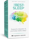 Doğal Faktörler 3 Beyin, En İyi-Sleep, Supports Relaxation & Restful Sleep, Vegan, 90 Capsules