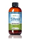 NutriNoche Colloidal Silver Liquid - Immune Support için Premium Gümüş - Organik Plata Coloidal para Tomar - % 99.99 Ultra Saf Nano Parçacıklar Optimal Absiyon için - 30 ppm 8 oz