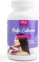 Bella All Natural Collagen Colageno, μαλλιά, δέρμα και νύχια, 60caps