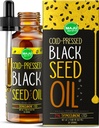 Maju Superfoods Black Seed Oil - 3 Times TQ, Cold-Pressed, Travel Boyut, %100 Türk Siyah Cumin Tohum Yağı, Sıvı Pure Blackseed, Glass Şişe, 2 Oz Oz