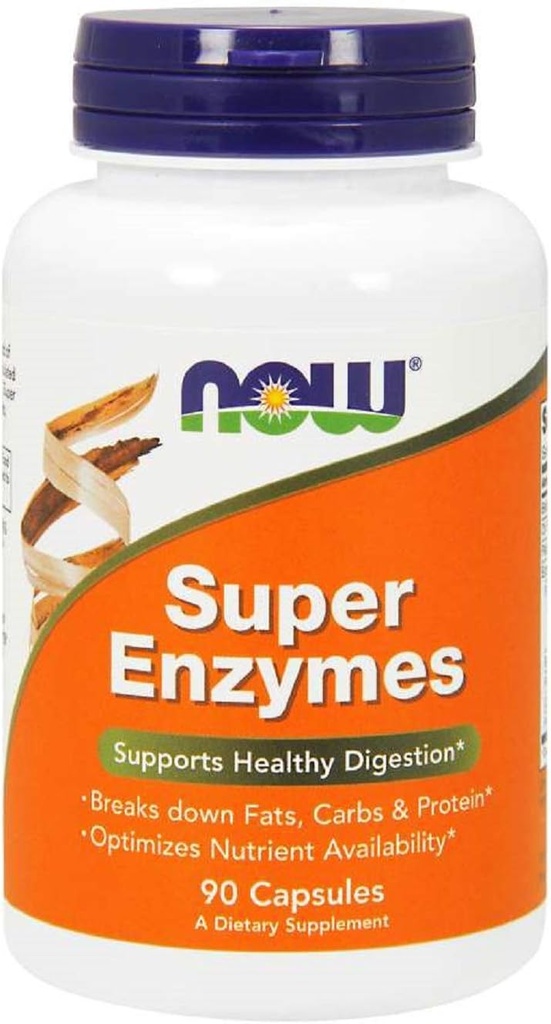 Şimdi Super Enzymes, 90 Capsules (Pack of 2)