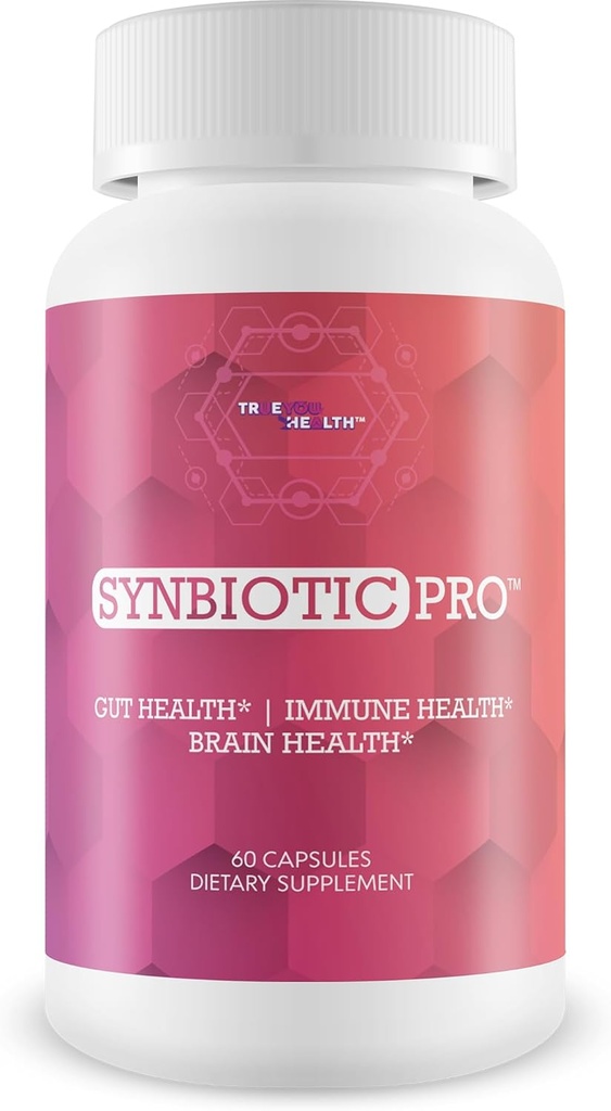 Synbiyotik Pro - En İyi Daily Synbiyotik Probiyotiks & Prebiyotik - Gut Health - GI Synbiyotiks Probiyotiks - Pro Synbiyotik Probiyotik Plus Prebiyotik & Immune Support Vitamins - Women & Men