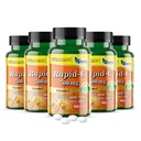 Amerika Medic & Science Rapid-C 500 mg Vitamin C Supplement 500 Tabletler (5 100 Tablet Paket) Günlük Immune Sistem Desteği, Antioksi | Vegan, Non-GMO, Yetişkin Erkekler ve Kadınlar için Ascorbik Asit