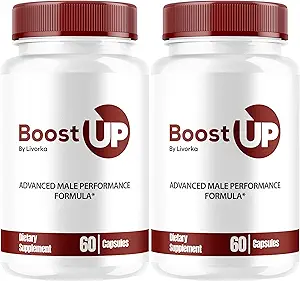 LIVORKA Boost Up Advanced συμπλήρωμα Φόρμουλα για άνδρες - 120 κάψουλες, συσκευασία των 2
