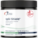 Sağlık IgGI Shield Toz için tasarımlar - Süt-Free Imunoglobulin IgG Supplement, N-Acetyl-Glucosamine - Sağlıklı Intestinal Engel Fonksiyonlar (3.7oz / 30 Hizmet)