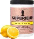 Superieur Electrolytes – Plant Based Electrolyte Supplement w/Sea Minerals for Hydration & Recovery – Keto Friendly, Non-GMO, Zero Sugar, Vegan Sağlıklı Spor Izgi Toz – Lola Lemon (70 Hizmet)