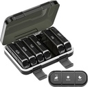 Weekly Pill Organizer 3 φορές την ημέρα, 7 ημέρες φορητό κουτί χάπια για χάπια, βιταμίνες, ιχθυέλαιο, φαρμακευτική αγωγή, συμπληρώματα (3x7 μαύρο)