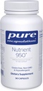 Pure Encapsulations Nutrient 950 | Multivitamin Mineral Supplement to Support Physiological Functions and a Healthy Lifestyle* | 90 Capsules