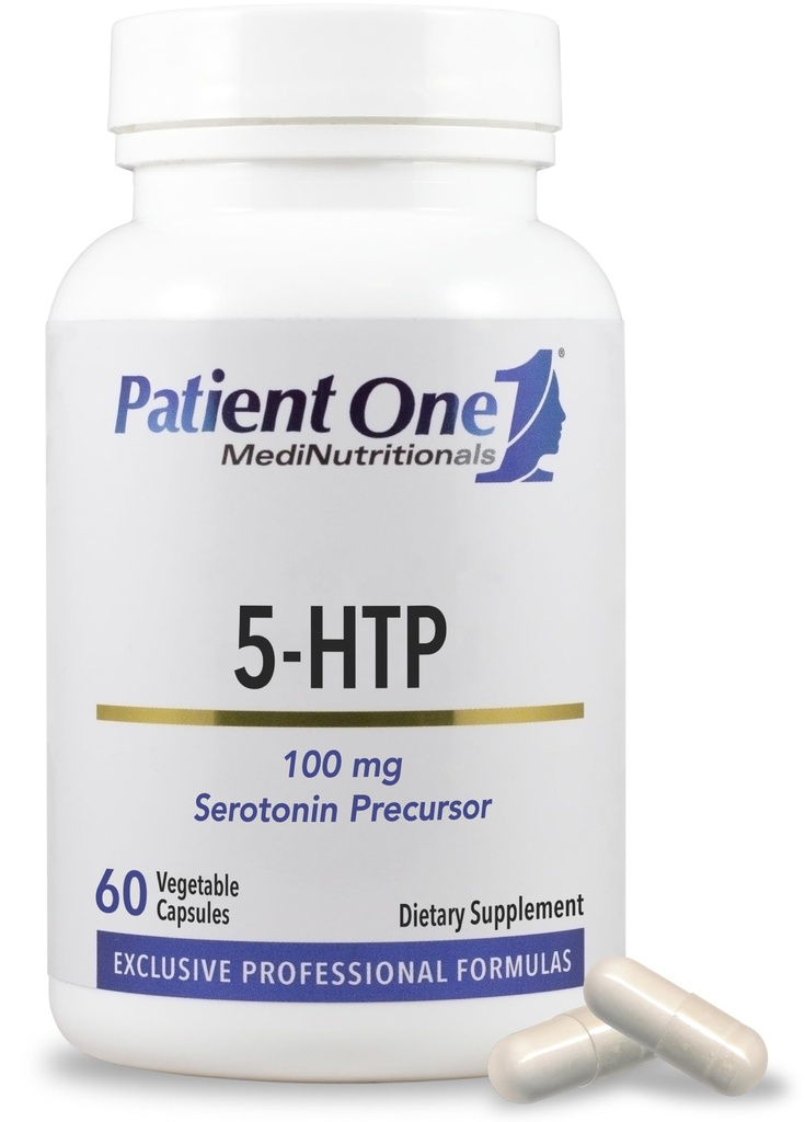 Hasta Bir 5-HTP 100 mg | Stres Yönetimi, Mood ve Sleep* | 60 Capsules