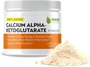 Maxx Herb Calcium AKG, Pure Calcium Alpha - Ketoglutarate Powder (Ca-AKG), for Energy, Vitality, Mental Focus, Clarity & DNA Structure, Non-GMO & Gluten Free - 100 Gram Jar (67 Servings)
