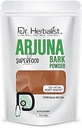 DR Herbalist Arjuna Toz - 200g - 100% Herbal, Natural & Authentic - Herbal Toz Kalp Sağlığı için - Resealable Pouch