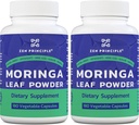 Αρχή Zen Organic Moringa Oleifera. Υπερ-Πρέμιο. Παρέχει μια All Natural Energy Boost και Multi-Vitamin. Ένα ωμό Superfood, Vegan, Χωρίς ΓΤΟ και Χωρίς Γλουτένη. 360 κάψουλες.