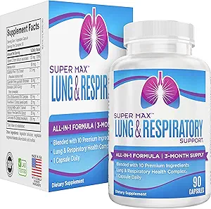 3-Month Lung & αναπνευστική υποστήριξη (All-in-1) συμπλήρωμα σύνθετη εποχιακή φόρμουλα 