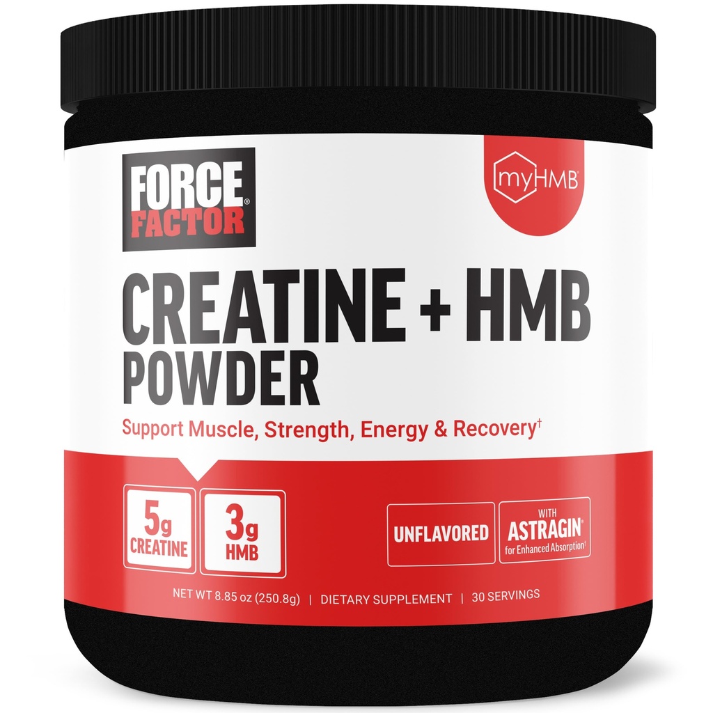 Kuvvet Faktörü Tina HMB Toz, 5gtine Cyhidrat + 3g myHMB for Muscle growth, Strength, Energy & Recovery, AstraGin for Advancedd Abpole, Unflavored, 30 Hizmet