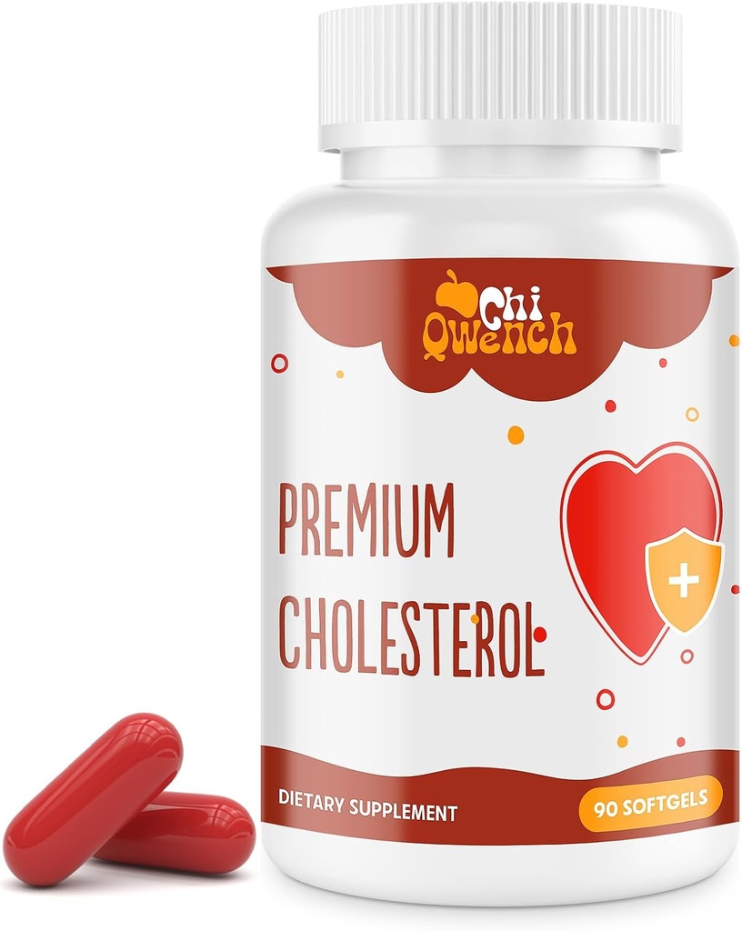 Plant Sterols, Niacin, Red Yeast Rice, Citrus Bergamot, Cho, Cholesterol Supplement Support Normal Cholesterol Levels, 90 Softgels