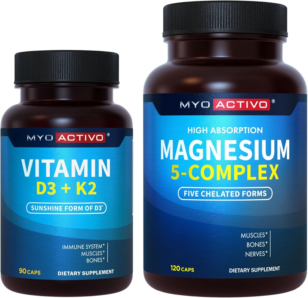Magnezyum Kompleksi 5-in-1 ve D3 K2