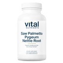 Vital Nutrients Palmetto ile Pygeum & Nettle Root - Erkekler için Vegan Saw Palmetto Sağlıklı Prostate Function* - Gluten, Süt, Soy Free - 120 Capsules