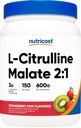 Nutricost L-Citrulline Malate 2:1 (600 Grams) (Strawberry Kiwi)