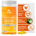 2900 mg Citrus Bergamot 25:1 Çeviri Gummies (İtalya ABD'de Kaynaklandı ve Üretilen) Guggul ile Sağlıklı Ağlama, Pine Bark & More | Sugar-Free, 60 ct.