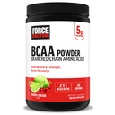 Force Factor BCAA Amino Acids Supplement 2:1:1, Delicious and Refreshing BCAA Powder to Support Muscle Recovery and Performance, No Artificial Colors or Flavors, Cherry Limeade, 30 Services