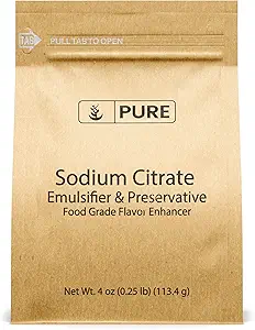 Saf Orijinal Malzemeler Sodyum Citrate (4 oz) Moleküler Gastronomi için Korumalı ve Emülsif