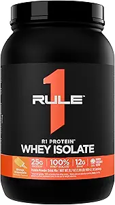 Kural 1 R1 Protein Whey Isolate - 25g protein & 6g BCAA, Workout Recovery (2 Pounds*, Orange Dreamsicle) için izolasyonlu ve Hydrolyzed Kaynaklardan Özel olarak