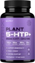 Nootrix Organik Bitki 5 HTP+ Tamam | Supports Memory, mental Focus, Cognitive Health & Energy | Sağlıklı Mood & Brain Function | B6 & L Theanine |60 Capsules