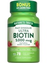 Nature's Truth Biotin 5000mcg 