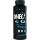 Lean CORE Omega MCT + CLA - Stimulant Free Health Formula, Lean Muscle & Toned Physique, Omega 3-6-9 Fatty Asits - Flaxseed Fish Oil- Coconut Oil- Keto Friendly 30 Day Supply (90 Softgels)