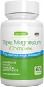 Igennus Superior Triple Magnezyum Kompleksi, Tam Reakt & Chelated Glycinate, Taurate & Citrate, Clean Label, High Bioavailability & Abxia, 60 Tablet, Vegan, Non-Buffered