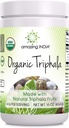 Amazing India Organic Triphala 16 Oz Toz | 113 Hizmetler | Natural Herbal Supplement | Non-GMO | Gluten Free