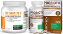 Bronson Probiyotik 50 Milyar CFU + Prebiyotik with Apple Polyols & Pineapple Fruit Extract C Toz Pure Ascorbik Asit ► Fine Non GMO Crystals