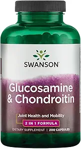 Swanson Glucosamin & Chondroitin Combo 500/250 Milligrams 200 Capsules