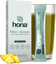 Gut & Superfood Blend, Greens Toz Prebiyotiks, Probiyotikler, Fiber & Natural Caffeine, Gluten Free, Sugar Free, Vegan, Non GMO Greens Superfood