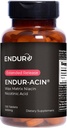 ENDUR-ACIN Niacin - Vitamin B3 Niacin 500 mg Genişletilmiş Yayın ve Low-Flush, 100 Tablet - Destekler Cholesterol Balance & Heart Health - Endurance Ürünler
