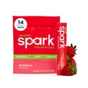 AdvoCare Spark Vitamin & Amino Acid συμπλήρωμα - Focus & Energy Drink Powder Mix with Vitamin A, B-6, C & E - Περιλαμβάνει επίσης L-καρνιτίνη & L-Τυροσίνη - Φράουλα, 14 Stick συσκευασίες