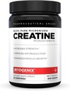 Myogenix Creatine Monohydrate – Pure Creatine Powder for Strength & Endurance – Υποστηρίζει ATP Παραγωγή & Μυϊκή Δύναμη – Δεν Πρόσθετα – Χωρίς γεύση (80 εξυπηρετούν)