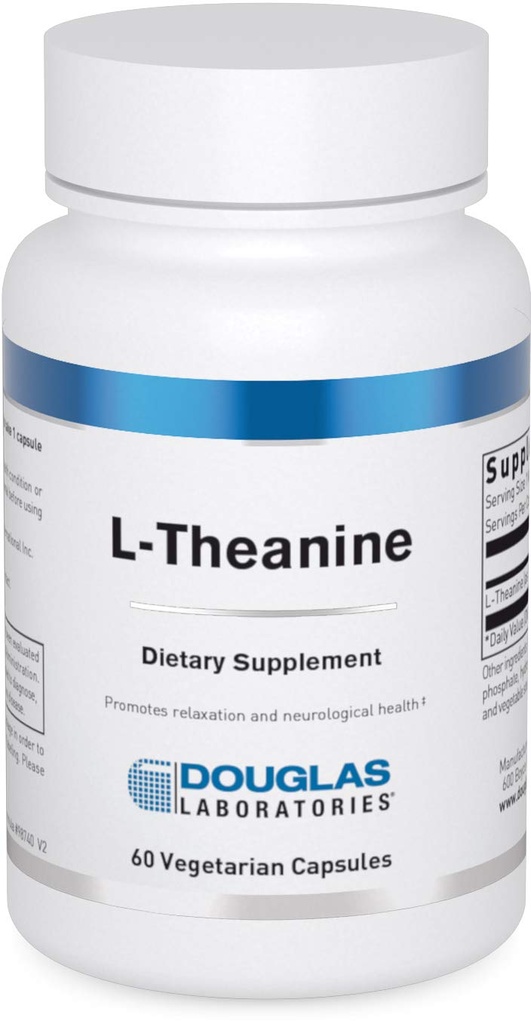 Douglas Laboratories L-Theanine | Calmness Bir Duyguyu Artırıyor | 60 Capsules