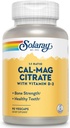 Citrate Cal-Mag SOLARAY w/D 2 1:1 