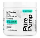 Vitaminler - PurePump Unflavored All- Natural Pre Workout Toz for Men & Women - Clean Preworkout with Tinatine, BCAA, Beta Alanine - Best for Energy, Focus & Pump - Vegan, Zhao, 30 Servisler