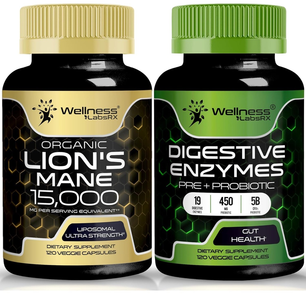 ΒΕΛΤΙΩΣΗ LABSRX Lions Mane Κάψουλες 