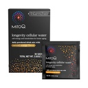 MitoQ Longevity Cellular Water Daily Tozed Drink Mix Natural Orange Flavor - Mitochondria-targeted Antioksi - Hücre Enerji ve Metabolism Daha İyi Ağlama (Orange, 30 Packets)